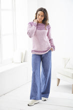 Load image into Gallery viewer, King Cole Double Knit Knitting Pattern Womens ‘Knit in the Round’ Sweater 6164