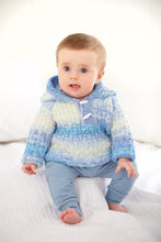 Load image into Gallery viewer, King Cole Knitting Pattern - Baby Jacket, Sweater &amp; Hat (6166)