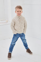 Load image into Gallery viewer, King Cole Knitting Pattern for Kids Sweater &amp; Sweater Vest 6171