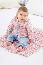Load image into Gallery viewer, King Cole Knitting Pattern for Babies Chunky Jacket &amp; Blanket (6179)
