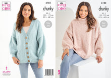 Load image into Gallery viewer, King Cole Knitting Pattern Women’s Cardigan &amp; Sweater 6182