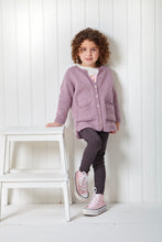 Load image into Gallery viewer, King Cole Double Knitting Pattern 6184 Kids Sweater, Hat &amp; Cardigan