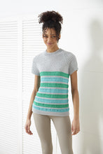 Load image into Gallery viewer, King Cole Double Knit Knitting Pattern - Ladies Sweater &amp; Top (6185)