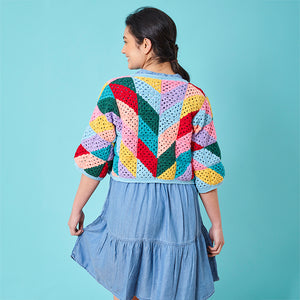King Cole Women’s ‘Summer Fiesta’ Festival Crochet Pattern Booklet by Zoe Halstead