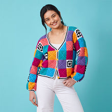 Load image into Gallery viewer, King Cole Women’s ‘Summer Fiesta’ Festival Crochet Pattern Booklet by Zoe Halstead