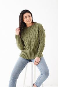 King Cole Double Knit Knitting Pattern Womens Sweaters 6189