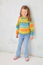 Load image into Gallery viewer, King Cole Knitting Pattern for Kids Chunky Cardigan &amp; Sweater (6199)