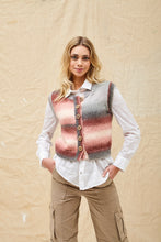 Load image into Gallery viewer, King Cole Chunky Knit Knitting Pattern Ladies Slip Over or Waistcoat 6208