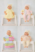 Load image into Gallery viewer, King Cole Double Knitting Pattern – Baby Dolls Clothes &amp; Accessories (6216)
