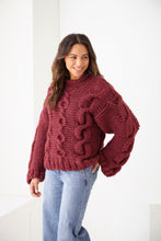 Load image into Gallery viewer, King Cole Knitting Pattern Cable Super Chunky Sweater &amp; Cardigan 6217