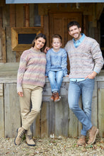 Load image into Gallery viewer, King Cole Aran Knitting Pattern - Family Cable Knit Sweaters (6220)