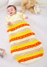 Load image into Gallery viewer, King Cole 6229 Knitting Pattern Baby Set Sweater, Hat, Sleeping Bag &amp; Blanket