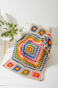 King Cole Cosy Blankets Crochet Pattern (6234)