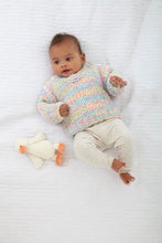 Load image into Gallery viewer, King Cole Knitting Pattern Baby Sweater, Slipover &amp; Cardigan 6237