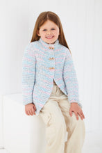 Load image into Gallery viewer, King Cole Knitting Pattern Girls Jacket and Sweater 6239