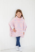 Load image into Gallery viewer, King Cole Knitting Pattern Girls Poncho and Sweater 6240