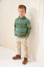 Load image into Gallery viewer, King Cole Knitting Pattern Boys Chunky Sweater Jumper 6243