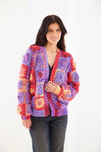 Load image into Gallery viewer, King Cole Double Knit Crochet Pattern Granny Square Cardigan &amp; Jumper 6258