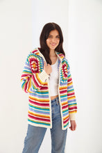 Load image into Gallery viewer, King Cole Double Knit Crochet Pattern Granny Square Hoodie &amp; Jumper 6259