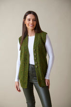 Load image into Gallery viewer, King Cole Knitting Pattern Chunky Knit Capped Sleeve Cardigan &amp; Waistcoat 6269