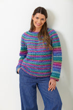 Load image into Gallery viewer, King Cole 6281 Knitting Pattern Womens Double Knit Sweaters Knit in the Round