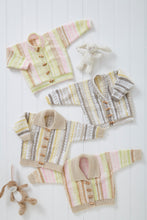 Load image into Gallery viewer, King Cole Baby Knitting Pattern Babies Pattern Cardigans 6287