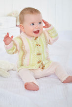 Load image into Gallery viewer, King Cole Baby Knitting Pattern Babies Pattern Cardigans 6287
