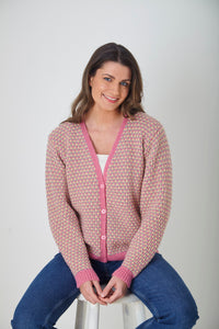 King Cole Ladies Knitting Pattern 4Ply Cardigan & Slipover 6295