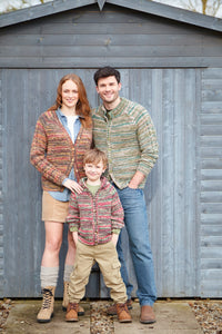 King Cole Aran Knitting Pattern Adult & Kids Cardigans (6305)