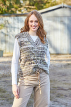 Load image into Gallery viewer, King Cole Ladies Knitting Pattern Aran Jacket &amp; Gilet Top 6308