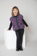 Load image into Gallery viewer, King Cole Knitting Pattern Girls Soft Loop Stitch Sweater &amp; Gilet 6312