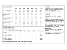 Load image into Gallery viewer, King Cole Knitting Pattern Girls Soft Cardigan &amp; Hoodie 6313