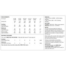 Load image into Gallery viewer, King Cole Knitting Pattern Ladies Velveteen Cardigan &amp; Waistcoat 6320