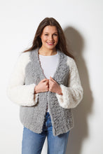 Load image into Gallery viewer, King Cole Knitting Pattern Ladies Velveteen Raglan Sleeve Jacket &amp; Sweater 6321