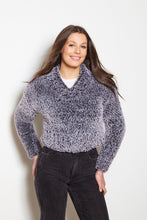 Load image into Gallery viewer, King Cole Knitting Pattern Ladies Velveteen Cardigan &amp; Sweater 6323