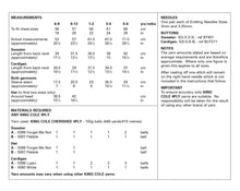 Load image into Gallery viewer, King Cole Knitting Pattern Babies &amp; Kids 4Ply Sweater, Cardigan &amp; Hat 6326