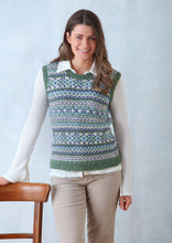 Load image into Gallery viewer, King Cole Ladies Knitting Pattern Aran Cardigan &amp; Tank Top 6344