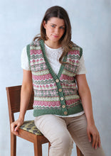 Load image into Gallery viewer, King Cole Ladies Knitting Pattern Aran Cardigan &amp; Waistcoat 6345