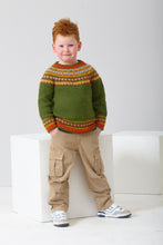 Load image into Gallery viewer, King Cole Double Knitting Pattern Boys Fairisle Sweaters 6346