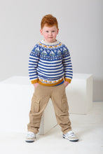 Load image into Gallery viewer, King Cole Double Knitting Pattern Boys Fairisle Sweaters 6346