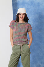 Load image into Gallery viewer, King Cole Ladies Knitting Pattern Double Knit V-Neck &amp; Boat Neck Tops 6352