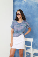 Load image into Gallery viewer, King Cole Ladies Knitting Pattern Double Knit V-Neck &amp; Boat Neck Tops 6352