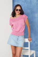 Load image into Gallery viewer, King Cole Ladies Knitting Pattern Double Knit Short Sleeve &amp; Sleeveless Tops 6354