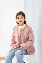 Load image into Gallery viewer, King Cole Knitting Pattern Super Chunky Kids Sweater &amp; Coatigan (6358)
