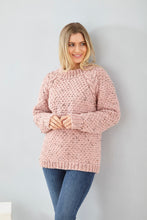 Load image into Gallery viewer, King Cole Knitting Pattern Super Chunky Women’s Sweater &amp; Cardigan (6362)