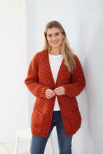 Load image into Gallery viewer, King Cole Knitting Pattern Super Chunky Women’s Sweater &amp; Cardigan (6362)