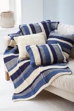 Load image into Gallery viewer, King Cole 6363 Knitting Pattern Super Chunky Throw &amp; Assorted Cushion Covers