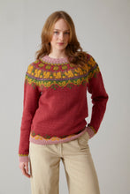 Load image into Gallery viewer, King Cole Double Knitting Pattern Ladies Fair Isle Sweater &amp; Tank Top 6364