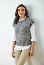 Load image into Gallery viewer, King Cole Knitting Pattern Chunky Ladies Easy Knit Sweater &amp; Vest Top 6376