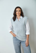 Load image into Gallery viewer, King Cole Knitting Pattern 6379 Chunky Ladies V-Neck Sweater &amp; Top